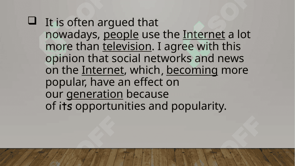 THE IMPACT OF INTERNET IN OUR LIFE 3
