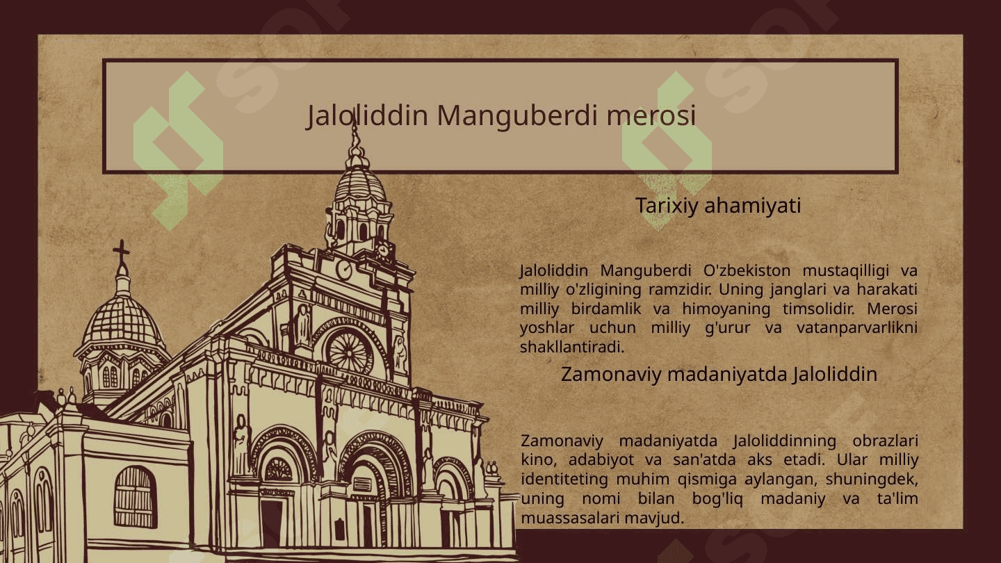Jaloliddin Manguberdi -vatan himoyachisi 6