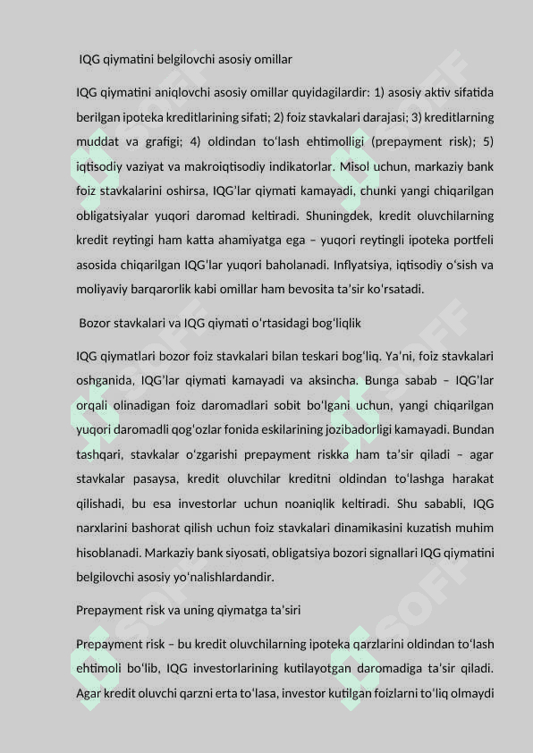 Ipoteka qimmatli qog'ozlar qiymati 4