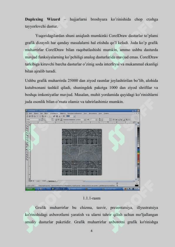 “Corel Draw dasturida obe’ktlarni import va eksport qilish” 6