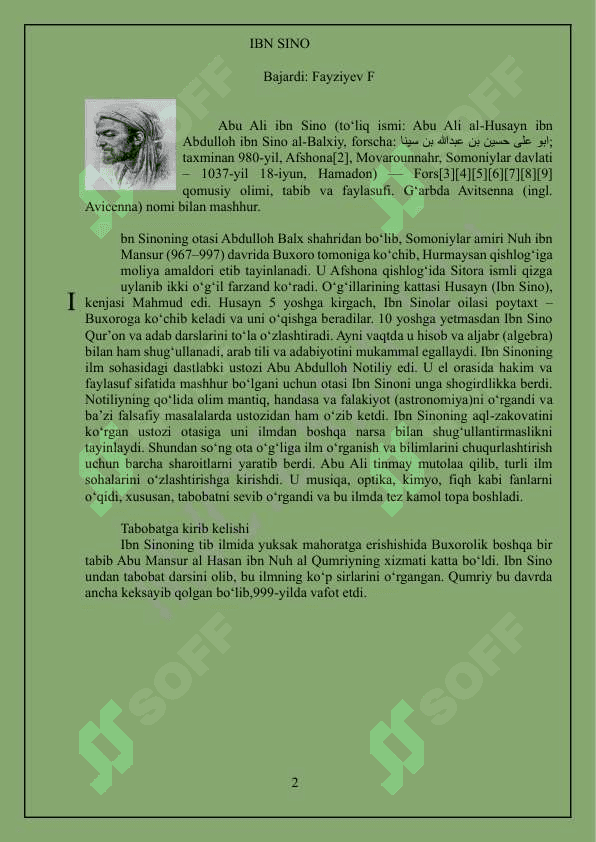 IBN SINO 2