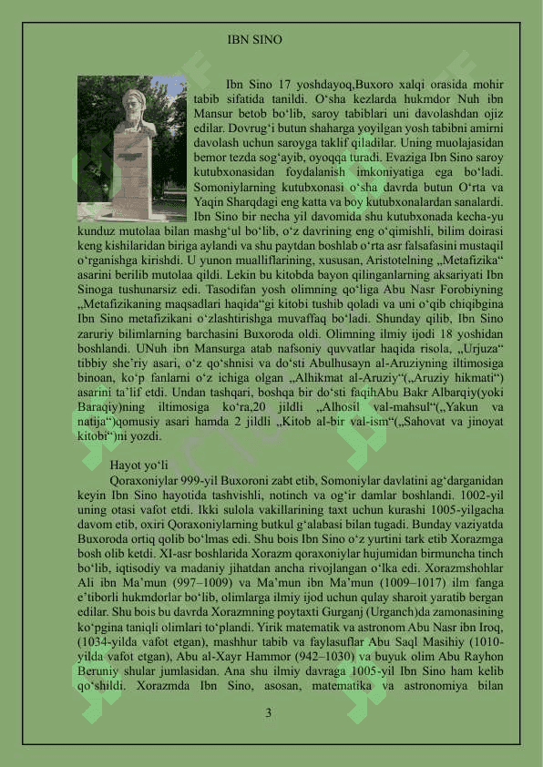 IBN SINO 3