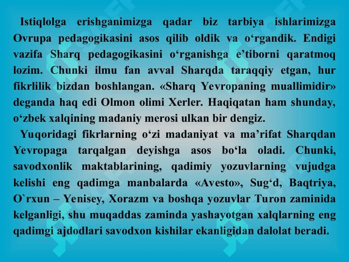 Boshlang‘ich ta’lim pedagogikasi fan sifatida 3