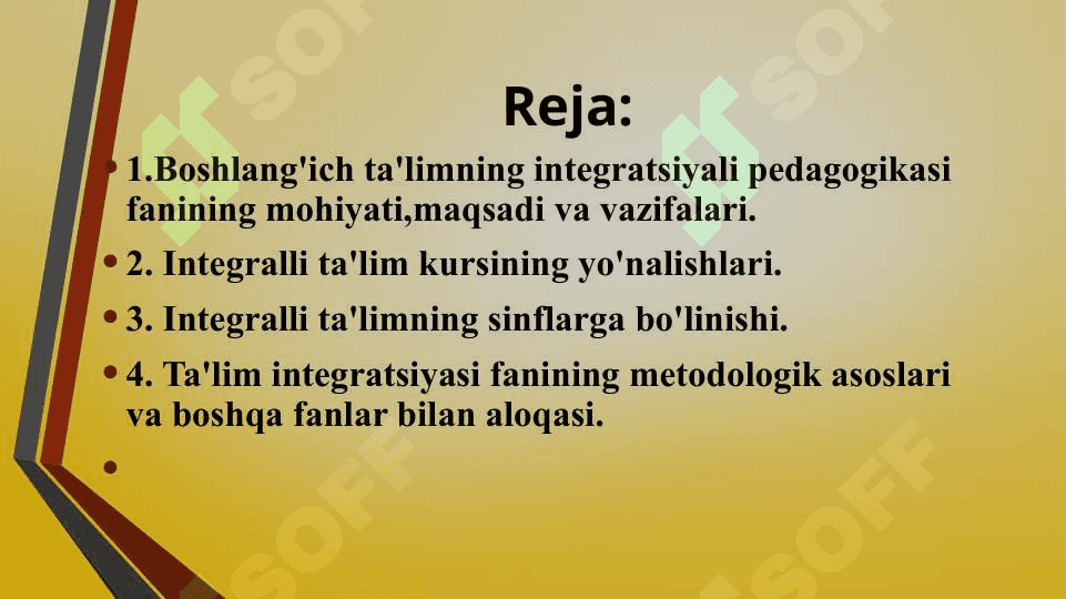 Boshlang‘ich ta’lim pedagogikasi  fanining mazmuni,  predmeti, metodologiyasi, ilmiy-tadqiqot obyekti, metodlari 2