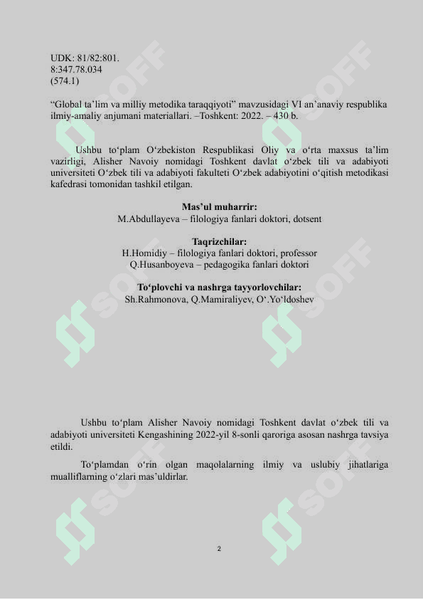 GLOBAL TA’LIM VA MILLIY METODIKA TARAQQIYOTI 2