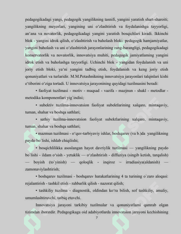 TAʻLIMNI BAHOLASHDA INNOVATSION YONDASHUV 6