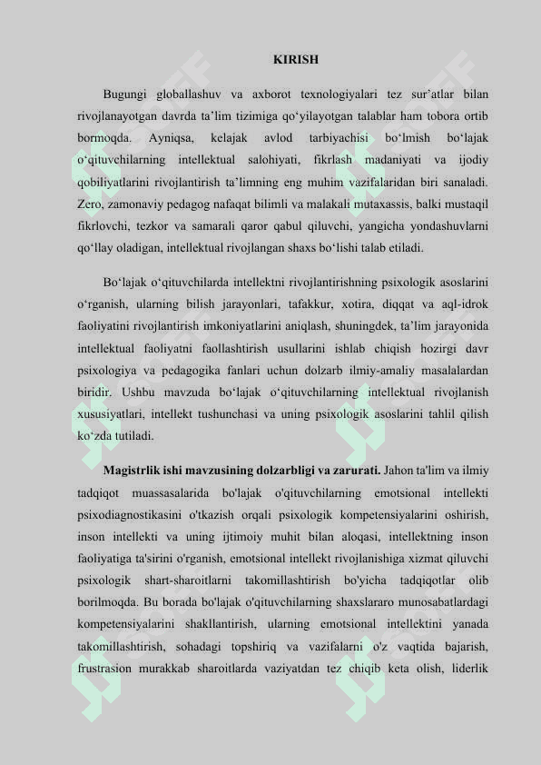 BO’LAJAK O‘QITUVCHILARDA INTELEKTNI RIVOJLANTIRISHNING PSIXOLOGIK ASOSLARI 2