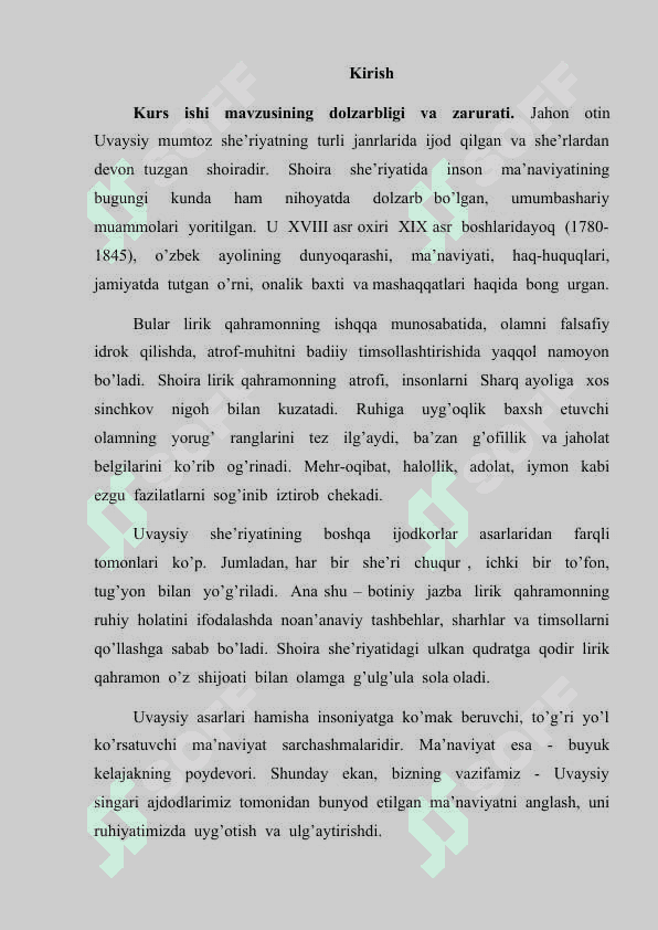 Uvaysiy g'azallarida ijtimoy motivlar 2