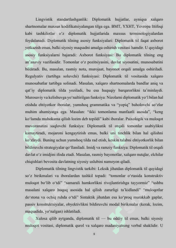 DIPLOMATIK TIL VA XORIJIY KOMUNIKATSIYA1.docx 8