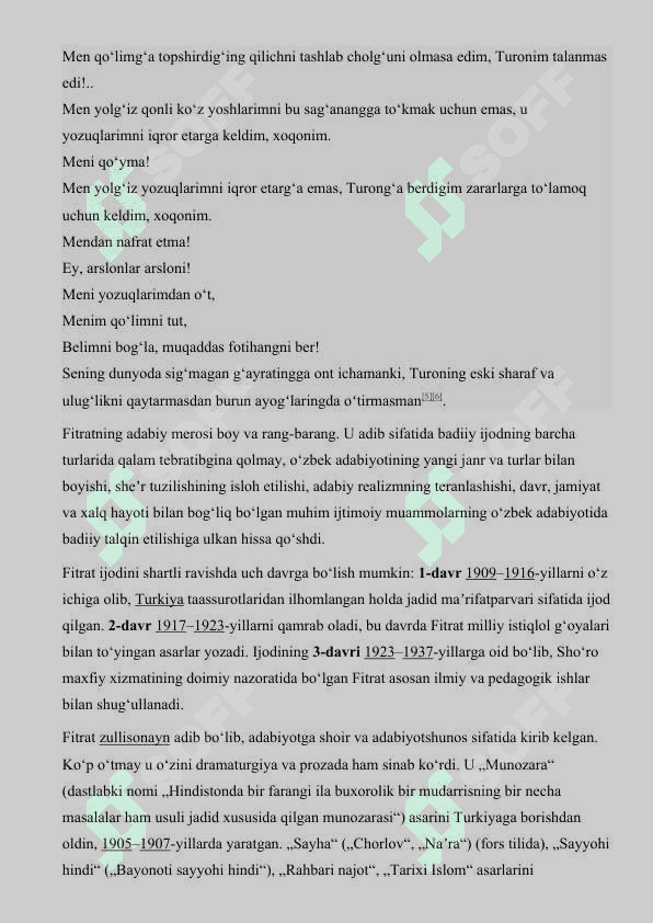 ABDURAUF FITRAT 8