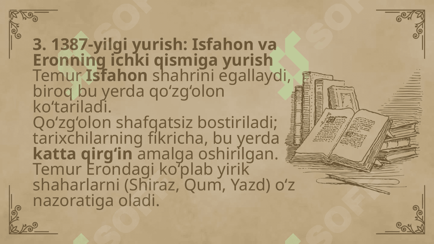 Amir Temurning uch yillik urushlari 7