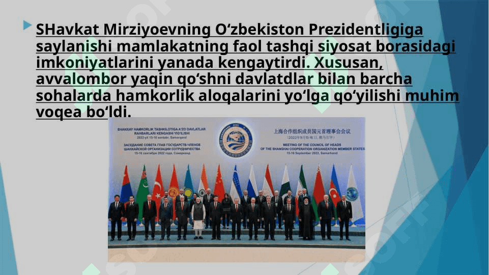 O'zbekistonning jahon hamjamiyatidagi o'rni 3