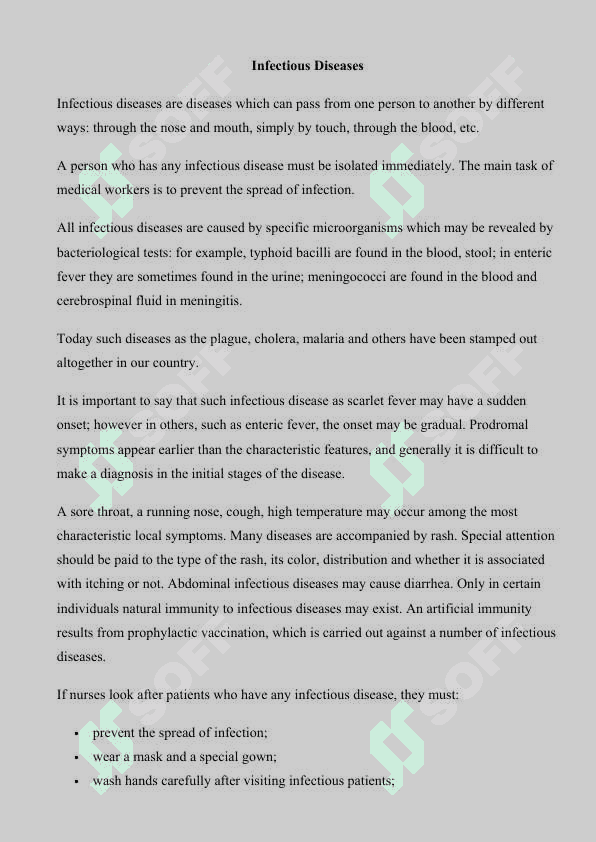 INFECTIOUS DISEASES 2