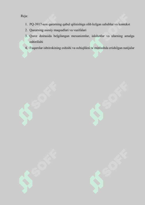 2021-yil 22-sentabrda “<0chiq byudjet> axborot portali orqali jamoatchilik fikri asosida shakllangan tadbirlarni moliyalashtirishni yanada kengaytirish chora-tadbirlari to’g’risida” PQ-5250-son Qaror bilan amaliyotga joriy etilgan yangiliklar 2