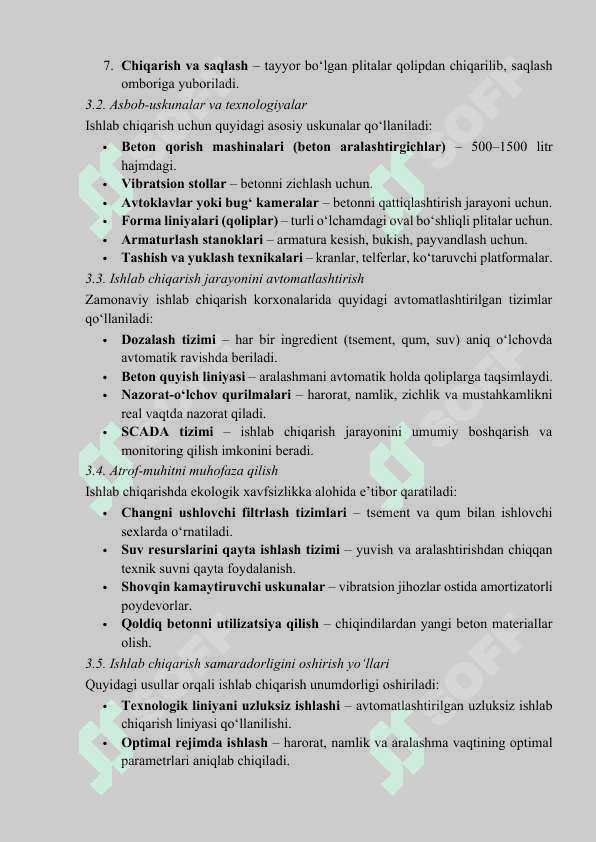 Oval boshliqli plita ishlab chiqarish 8