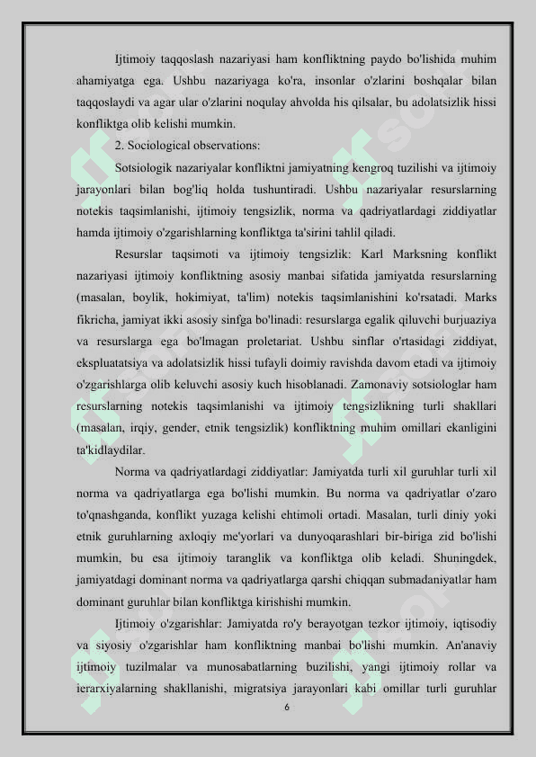 Konfliktlarni boshqarish 6
