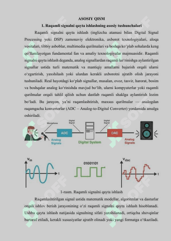 Visual DSP++5.0 platformasida signal protsessorlarini dasturlash 4