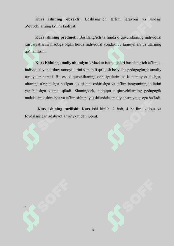BOSHLANG‘ICH TA’LIMDA INDIVIDUAL YONDASHUV TAMOYILLARI 5