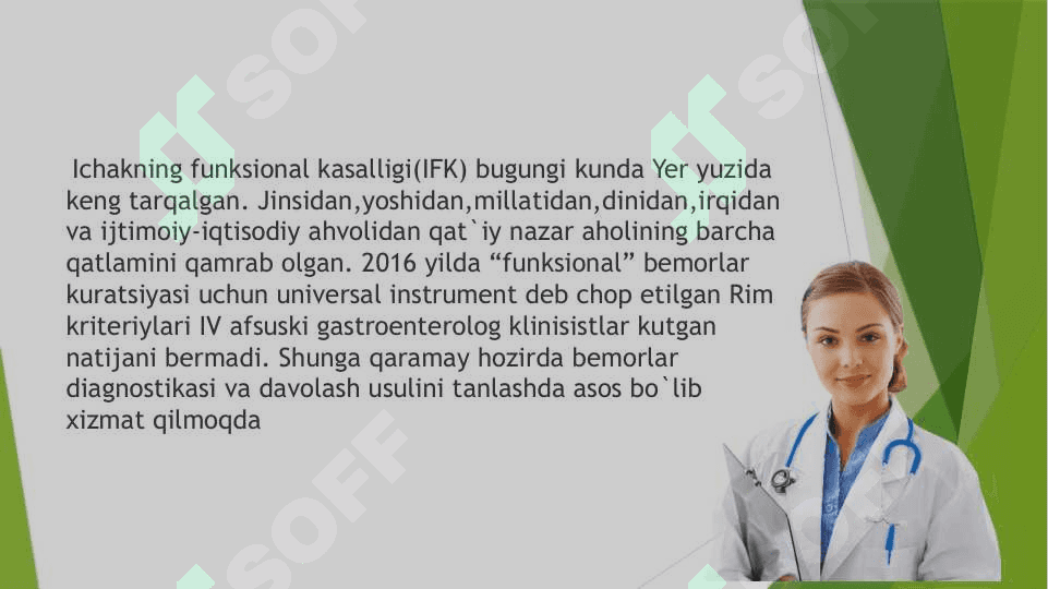 Ichak ta`sirlanish sindromini davolash aspektlari 2