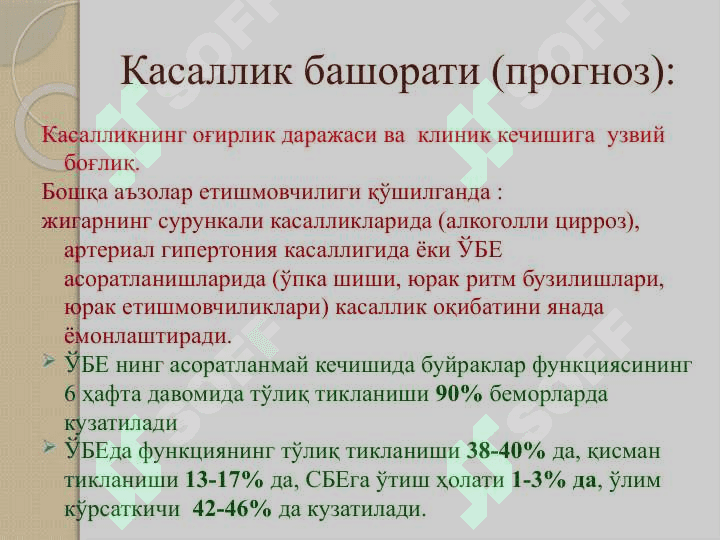 O’tkir buyrak yetishmovchiligi 4
