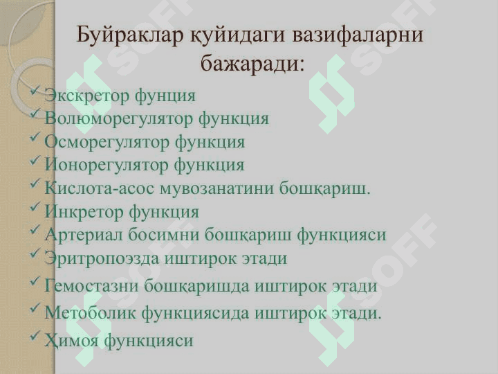 O’tkir buyrak yetishmovchiligi 6