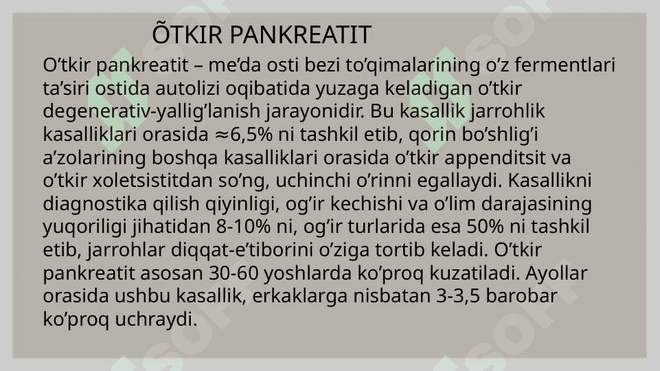 PANKREATIT 7