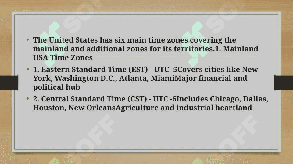 The geographical position of USA 5