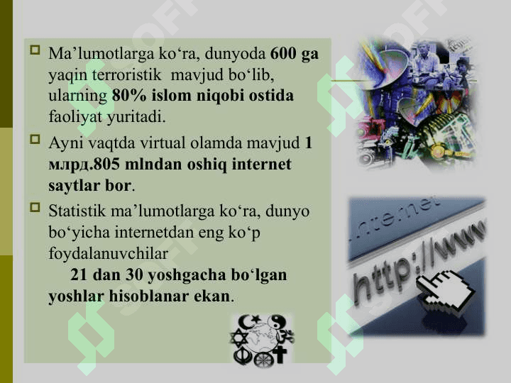 Kiber makonda diniy e’tiqod targ‘ibotining ijtimoiy xavfi 6