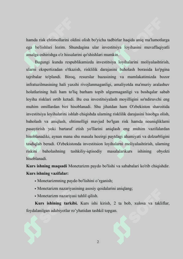 Monetarizm. Institutsionalizm. Neoliberalizm rivojlanishi 3