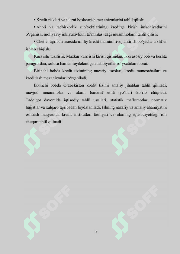 Kredit rizimi 5