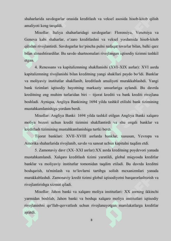Kredit rizimi 8