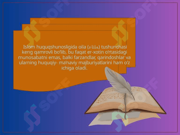 Islom huquqshunosligida oila nigohidda zihor tushunchalari 3