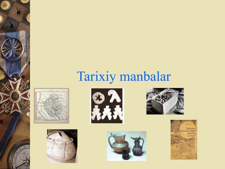 Tarixiy manbalar