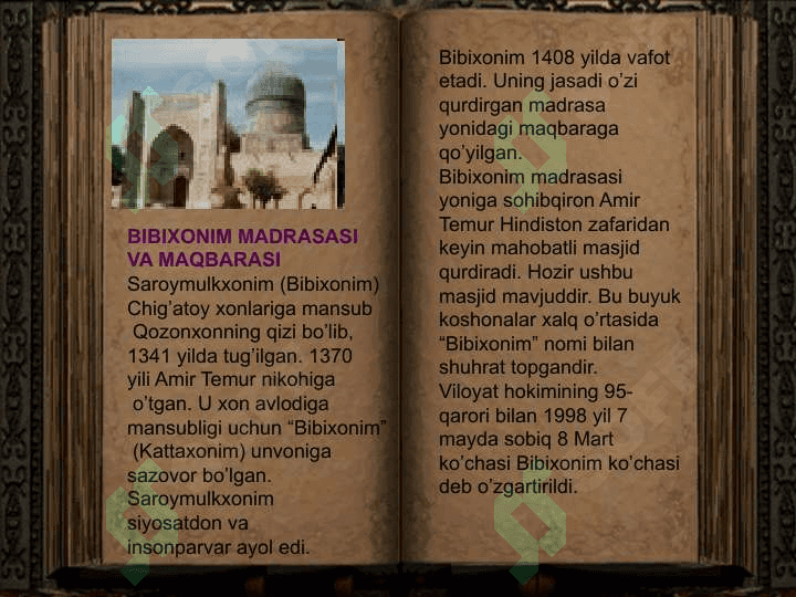 tarixiy obidalar 2