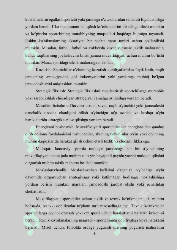 Gimnastikada jamoaviy mashg‘ulotlarning samaradorligi 7