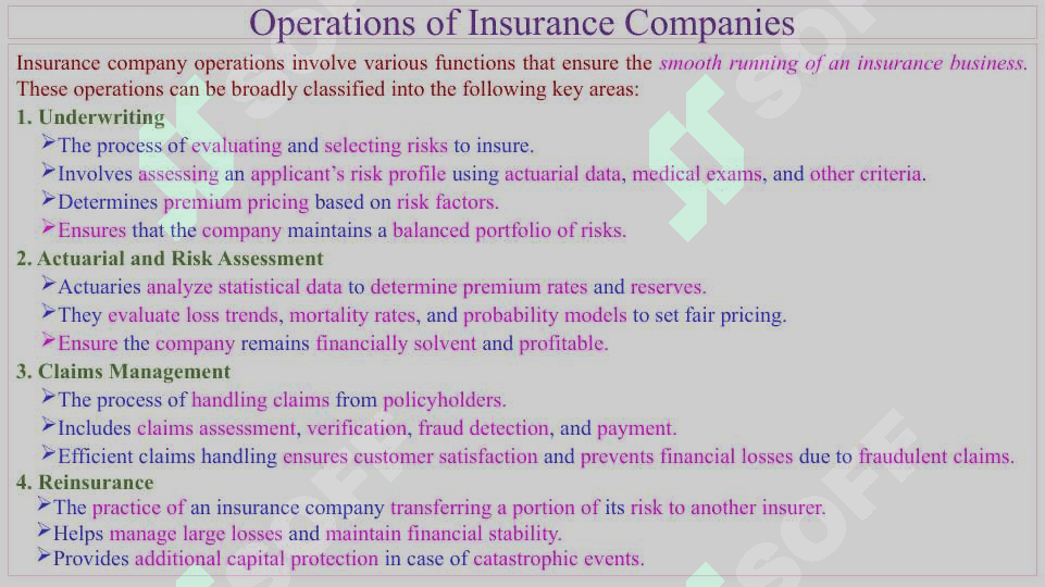 Functions of Insurance Companies 2