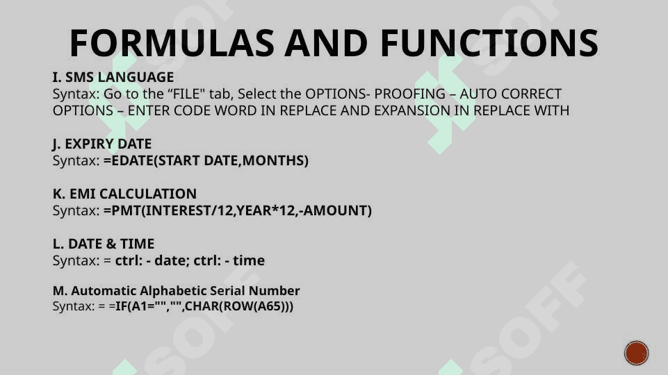 Data analysis using Microsoft office suite 7