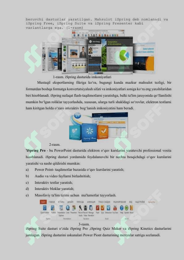 iSpring dastur imkoniyatalari. 3