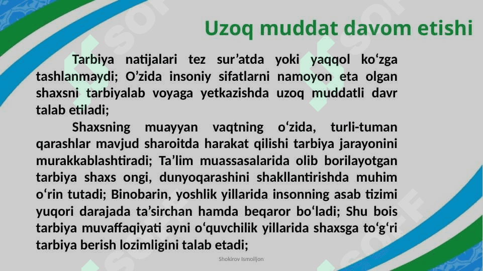 Tarbiya jarayoni 7