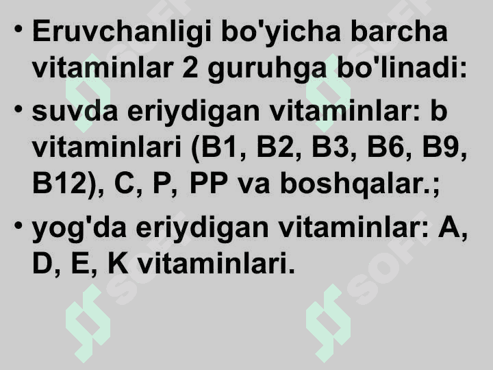 VITAMINLAR 6