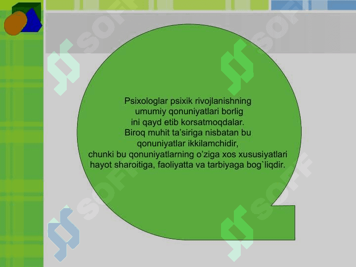 Ijtimoiy muhitni shahs rivojlanishiga tasiri 8