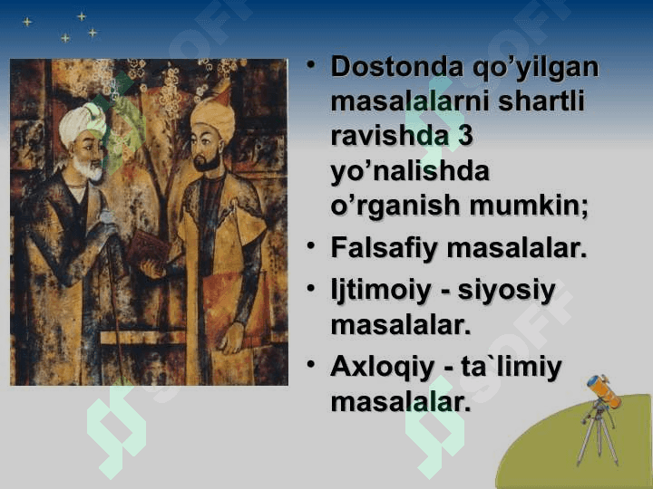 ALISHER NAVOIYNING  TA’LIMIY-AXLOQIY QARASHLARI 6