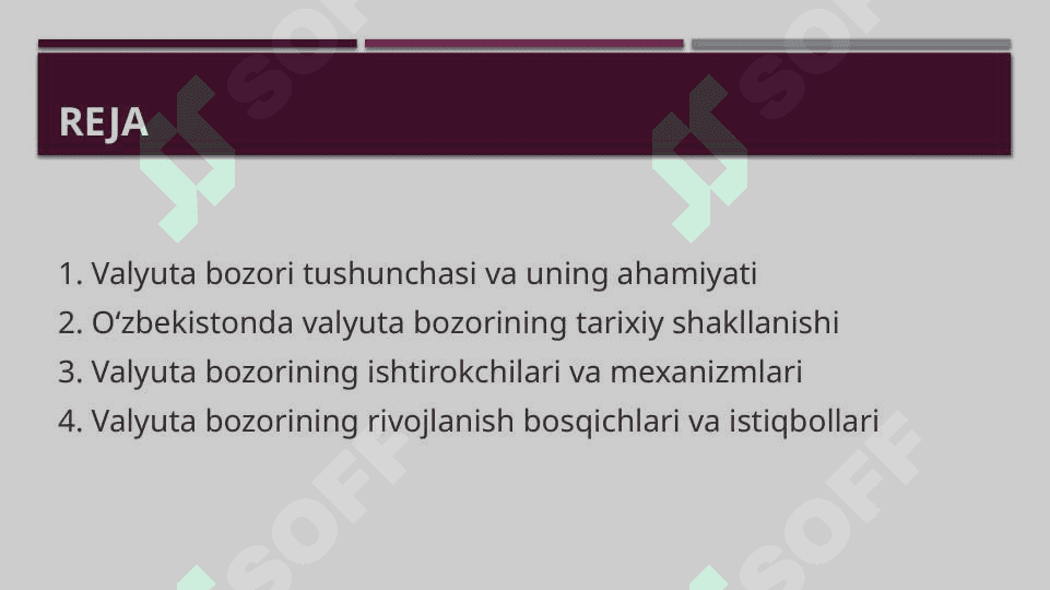 O‘zbekiston Respublikasi valyuta bozorining shakllanishi 2