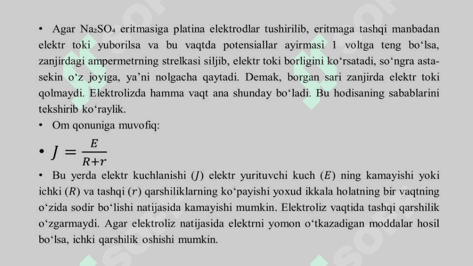 Elektrokimyoviy jarayonlar kinetikasi 4