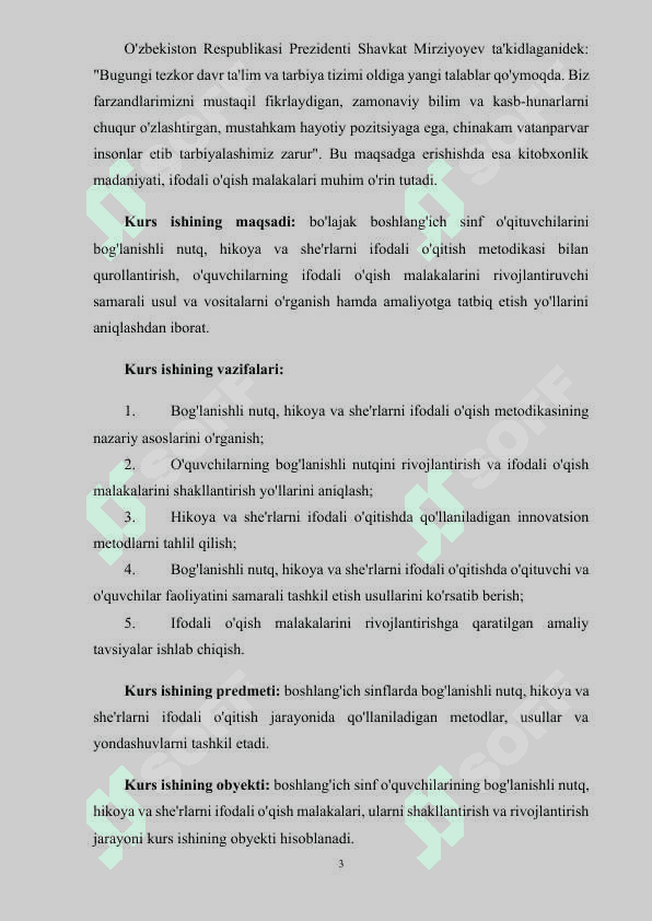 Bog‘lanishli nutq, hikoya va she’rlarni ifodali o‘qish metodikasi 3