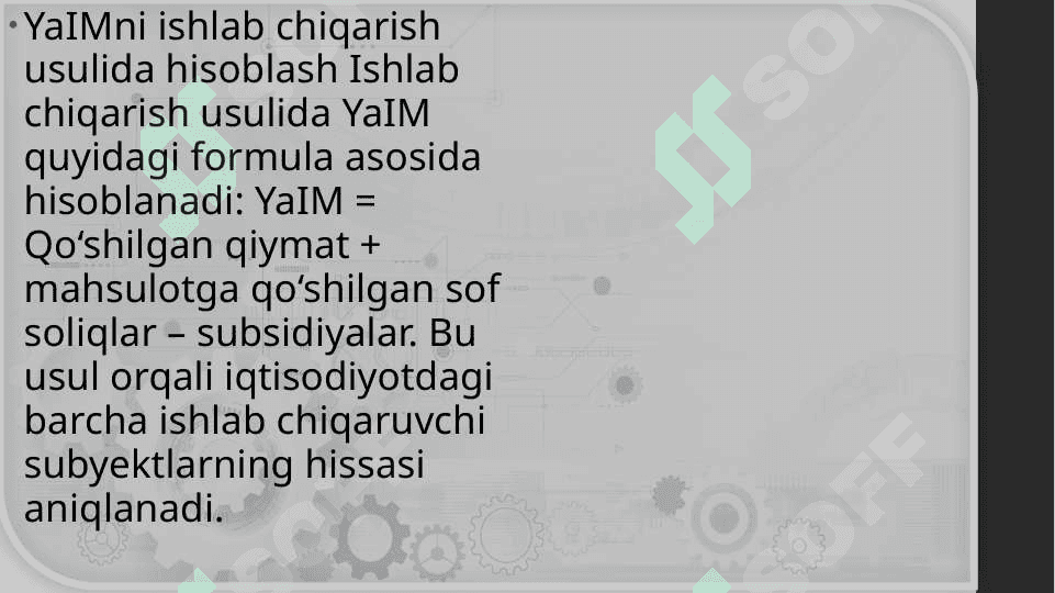 O’zbekiston respublikasida yaimning ishlab chiqarish tarkibi tahlili 4