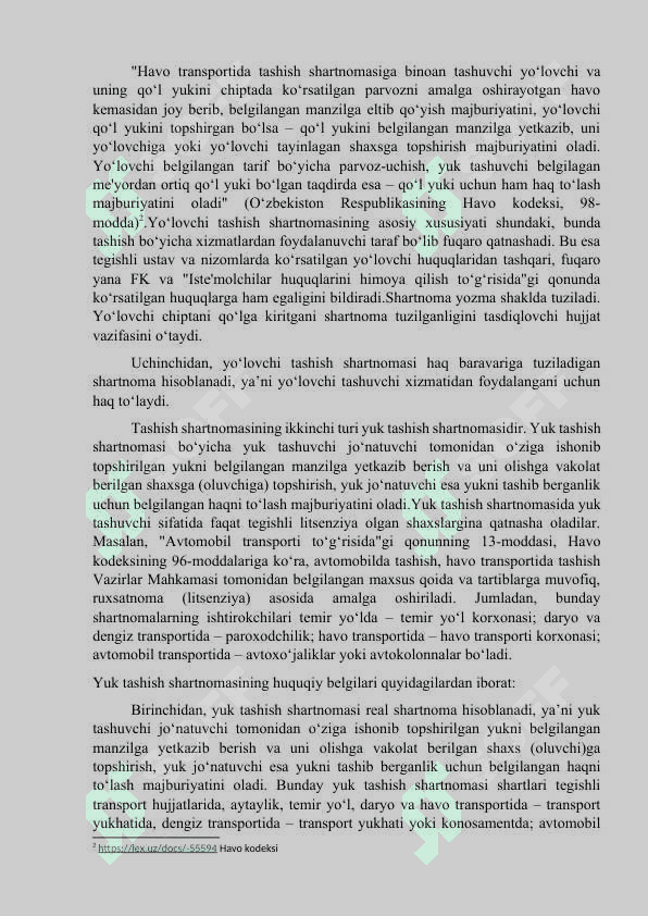 Yo’lovchi,bagaj va yuk tashish 3