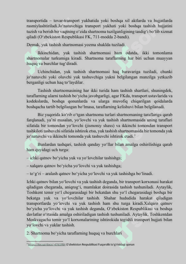 Yo’lovchi,bagaj va yuk tashish 4
