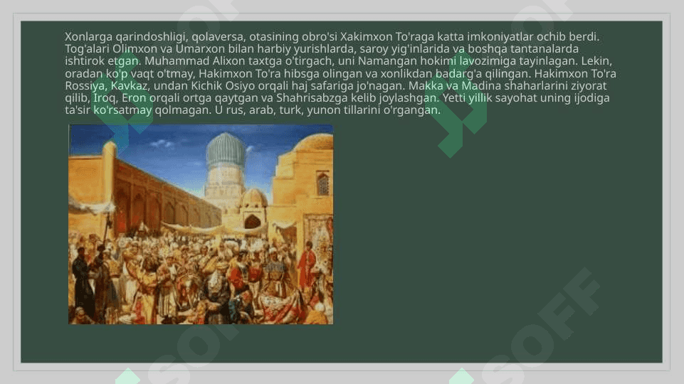 XVI-XIX asrning birinchi yarmida Qo’qon xonligi tarixshunosligi 4