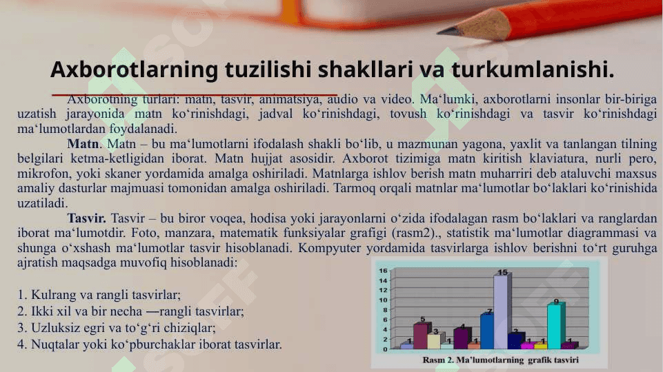 QURILISHDA AХBОRОT TЕХNОLОGIYALARINING TASNIFI 4